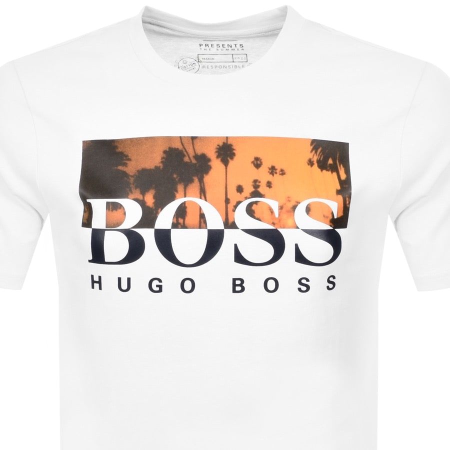 Alternative Image for ProductBOSS Tsummer 6 T Shirt White2